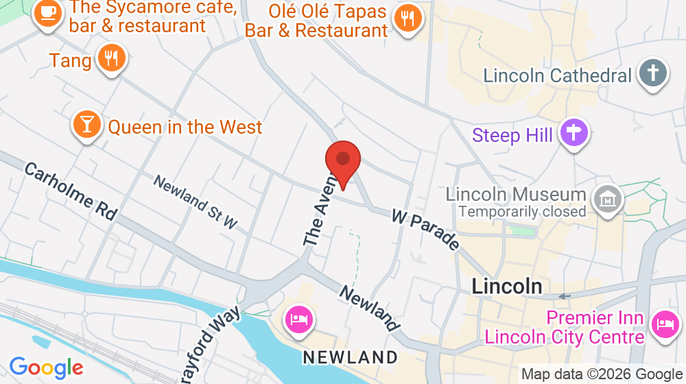 Map showing the location of A E Thornton-Firkin LLP