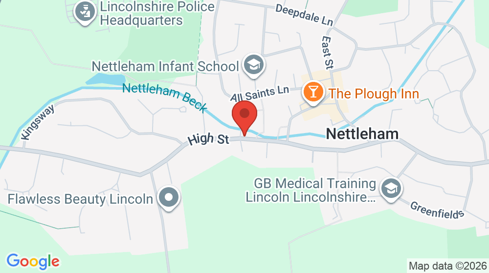 Map showing the location of Babington Holmes