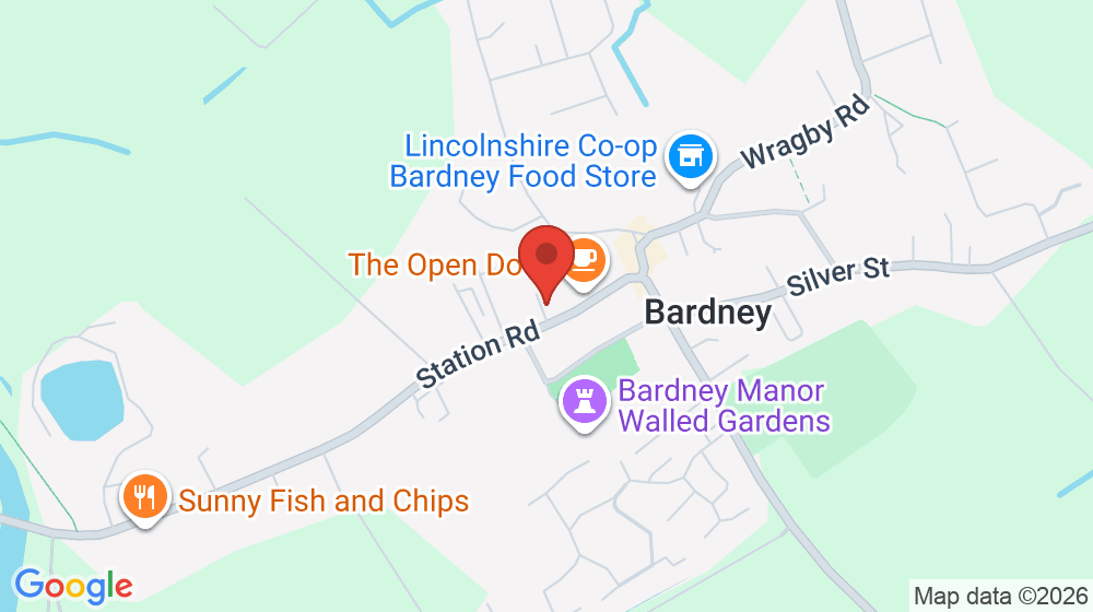 Map showing the location of BARDNEY PHARMACY