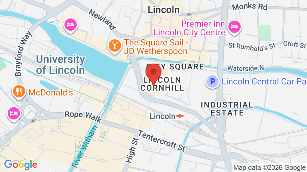 Map showing the location of BOOTS