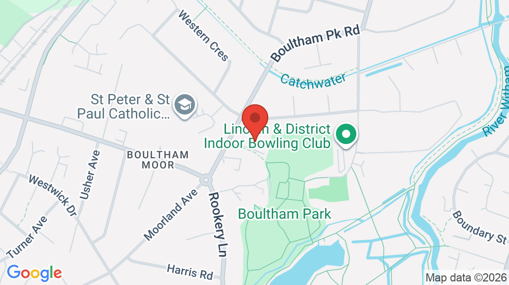 Map showing the location of BOULTHAM PARK MEDICAL PRACTICE