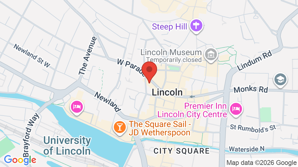 Map showing the location of Dale & Co. Solicitors