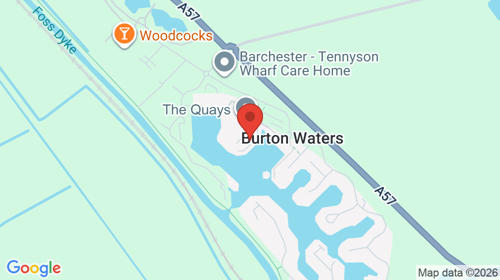 Map showing the location of Harrison Seymour LLP Accountants