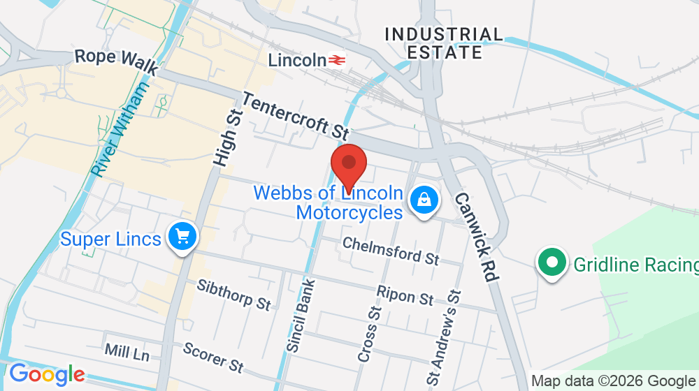 Map showing the location of HEART OF LINCOLN HEALTH GROUP