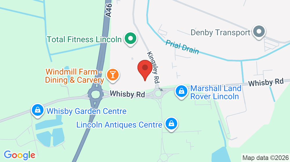Map showing the location of Kindred Hykeham Nursery and Pre-School
