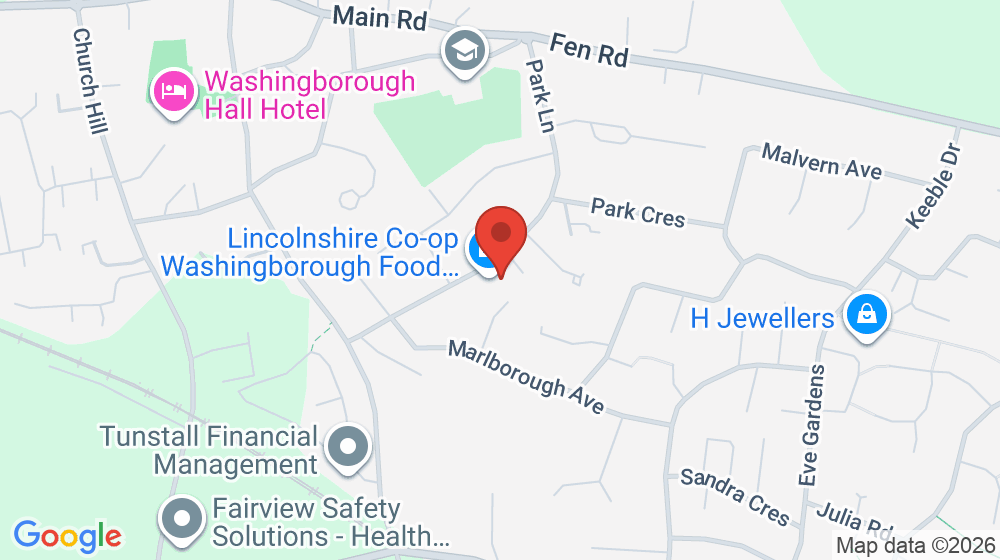 Map showing the location of LINCOLN CO-OP CHEMISTS LTD