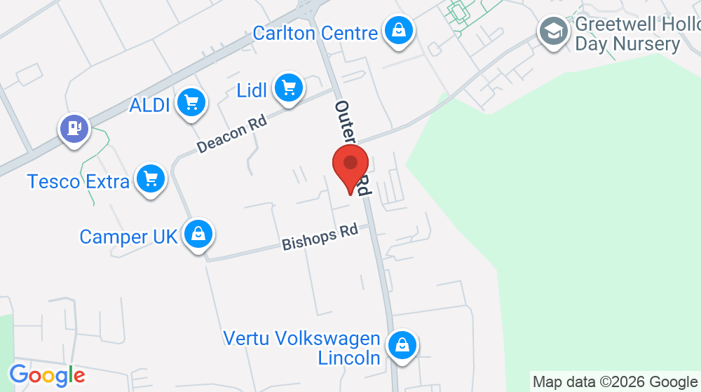 Map showing the location of LINCOLN CO-OP CHEMISTS LTD
