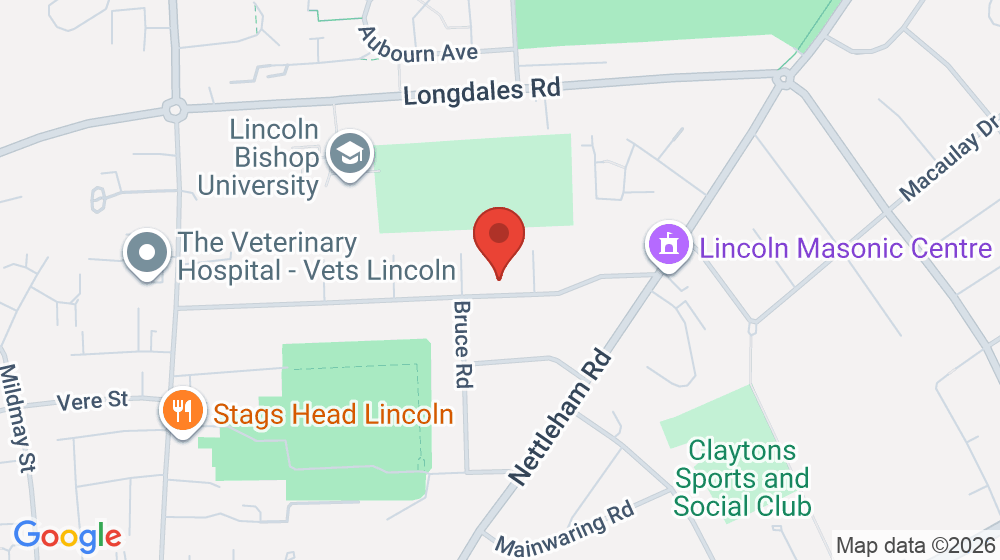Map showing the location of Lincolnshire Surveyors Limited