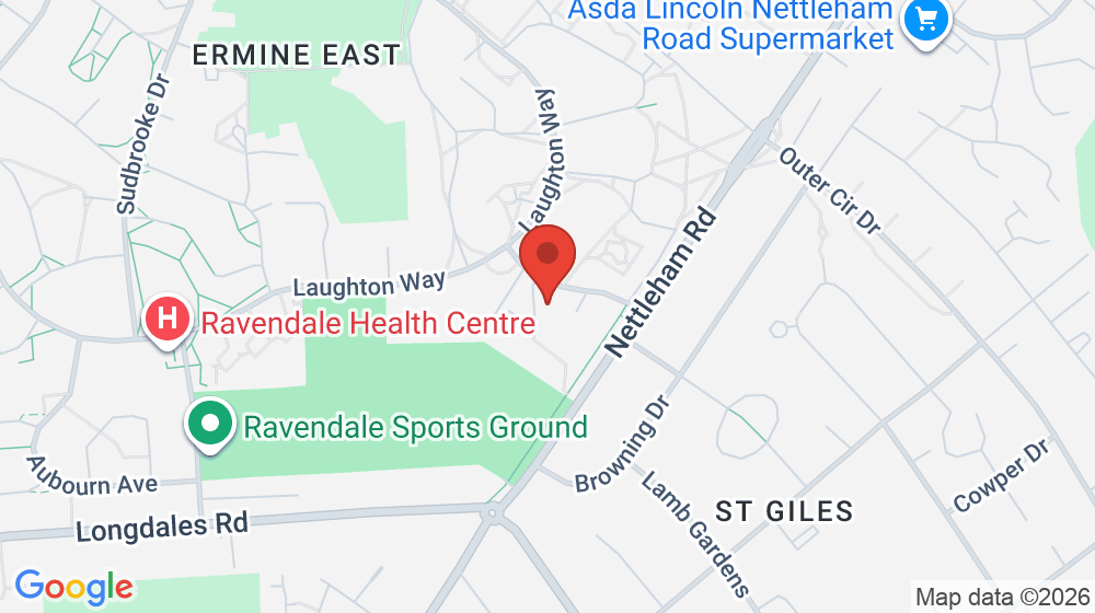 Map showing the location of MINSTER MEDICAL PRACTICE
