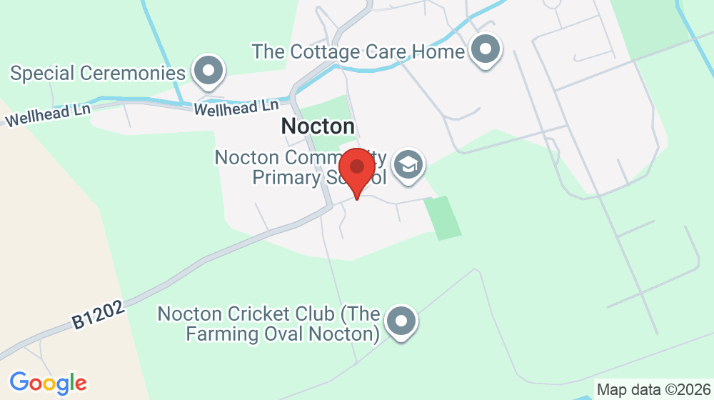 Map showing the location of Nocton Community Primary School