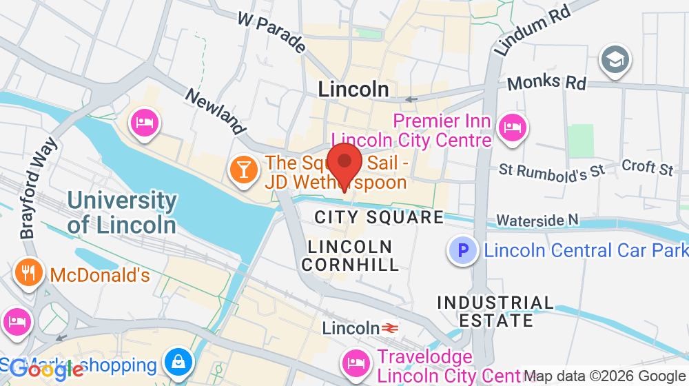 Map showing the location of Primark