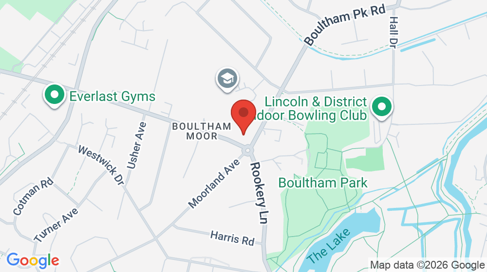 Map showing the location of Saints Peter & Paul Catholic Church