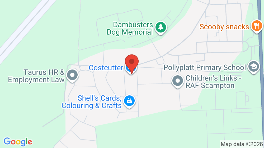 Map showing the location of SCAMPTON MEDICAL CENTRE
