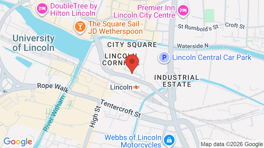 Map showing the location of Shakespeare Martineau Solicitors