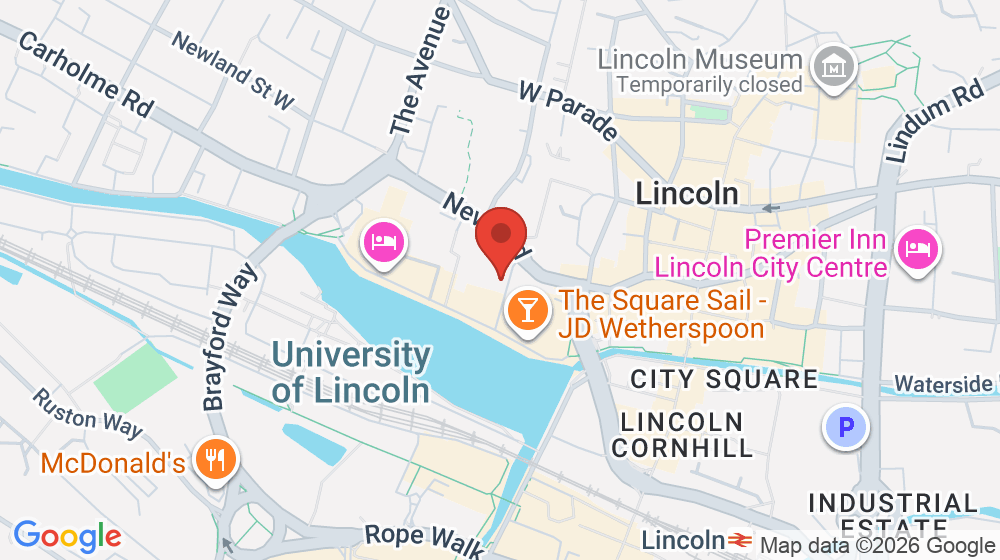 Map showing the location of Streets