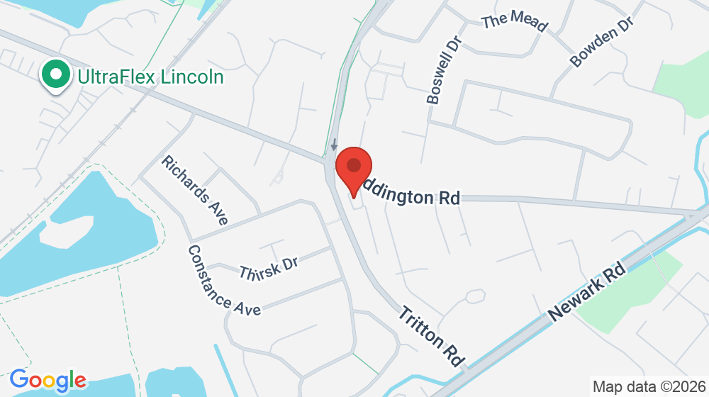 Map showing the location of The Denture Studio