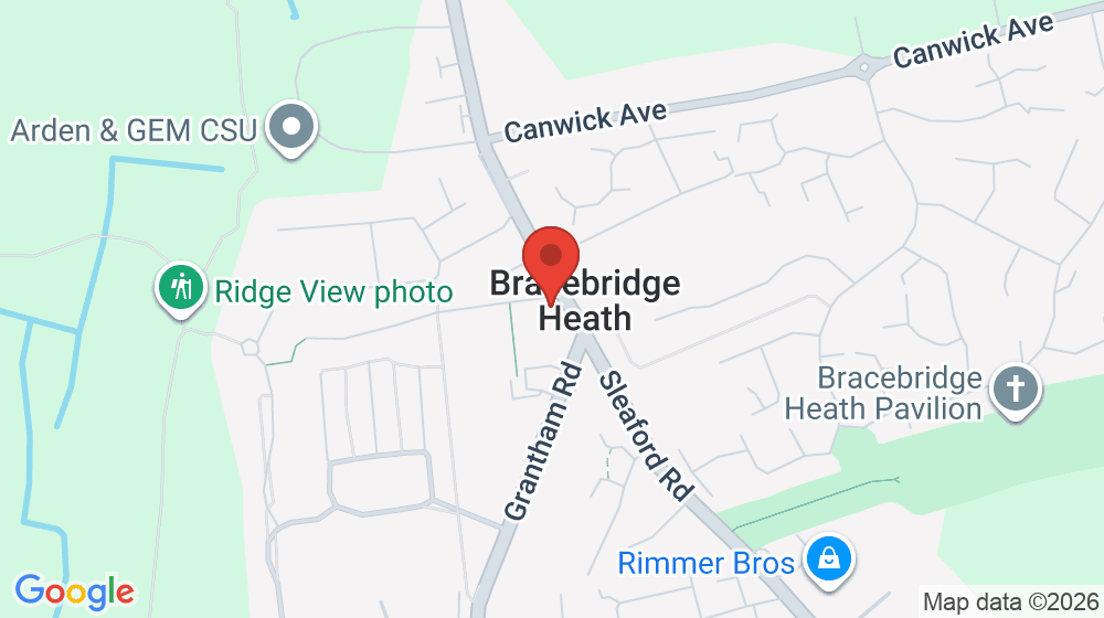 Map showing the location of THE HEATH SURGERY