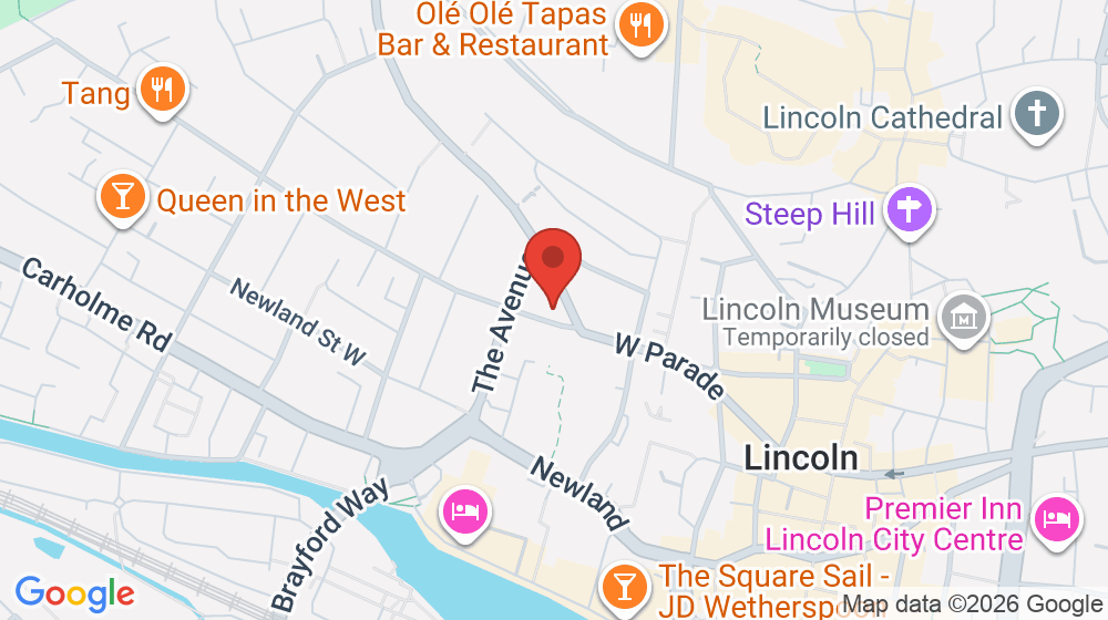 Map showing the location of THE INDEPENDENT PRACTITIONER L