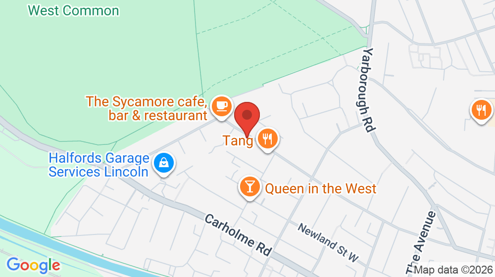 Map showing the location of The St Faith's Church of England Infant and Nursery School, Lincoln