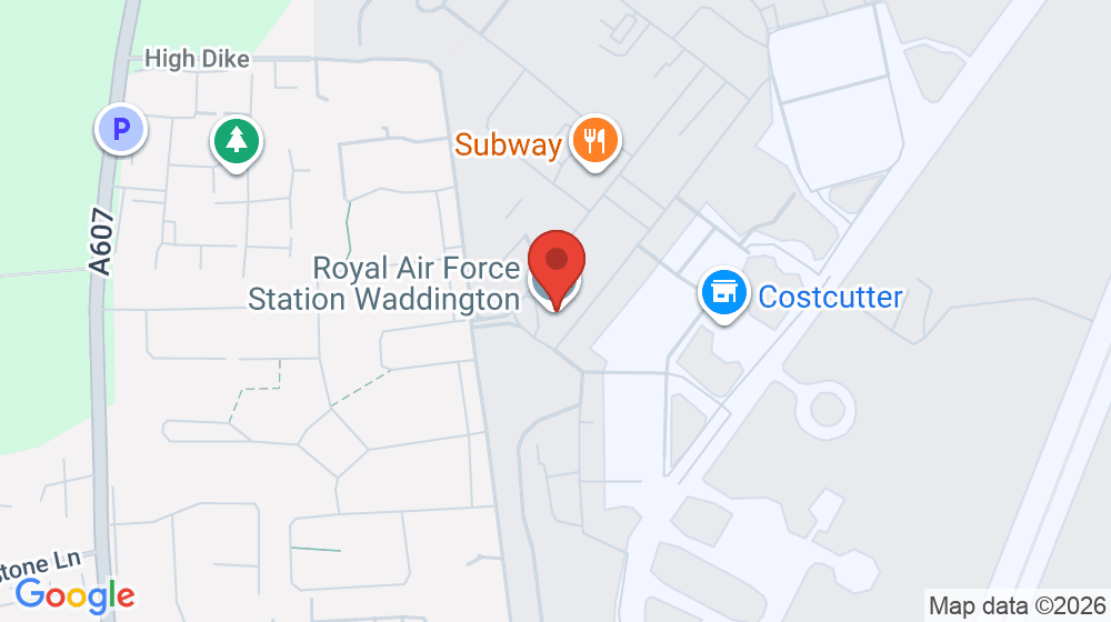 Map showing the location of WADDINGTON MEDICAL CENTRE