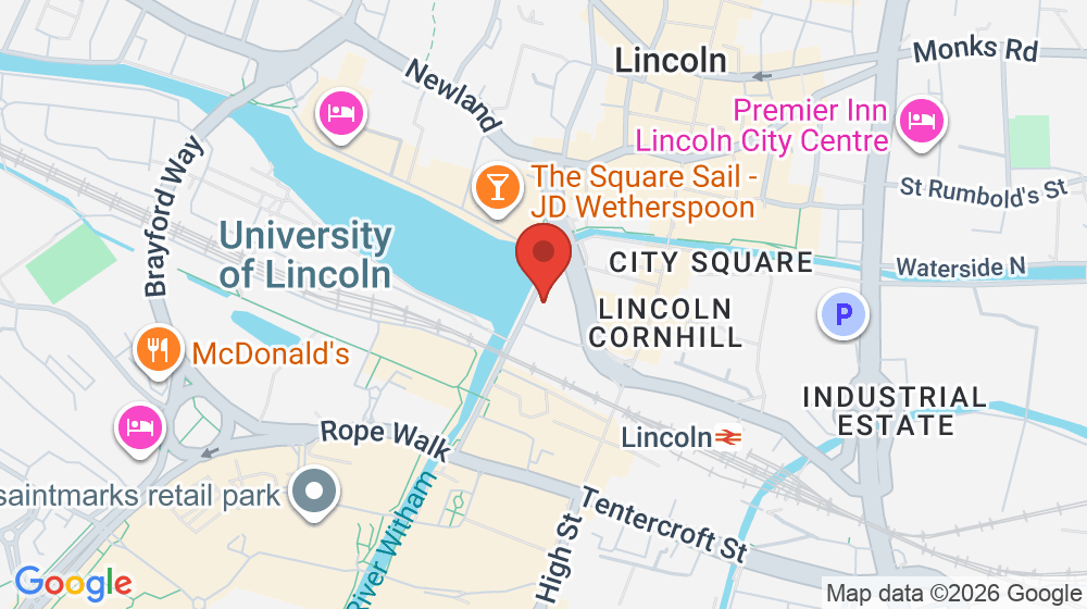 Map showing the location of Wilkin Chapman Rollits
