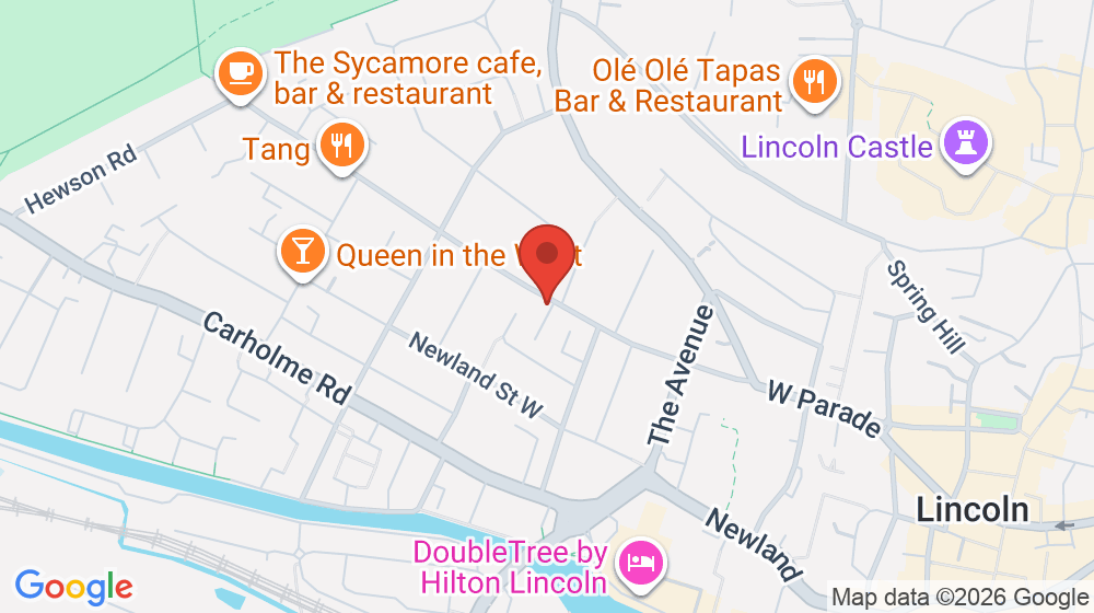 Map showing the location of Anna's Place