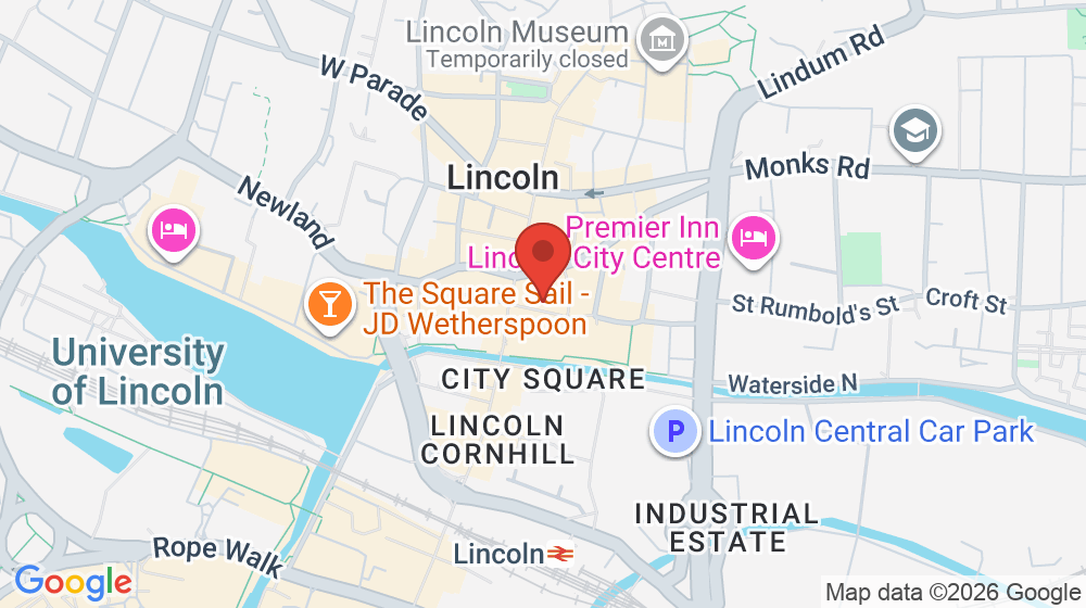 Map showing the location of Anne Wilkinson