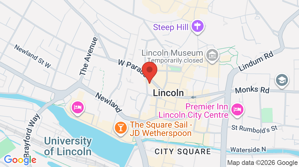 Map showing the location of Anthony Carroll & Co. Solicitors