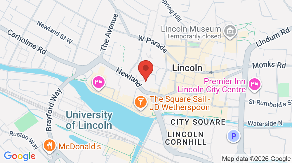 Map showing the location of Atkinson Saul Fairholm