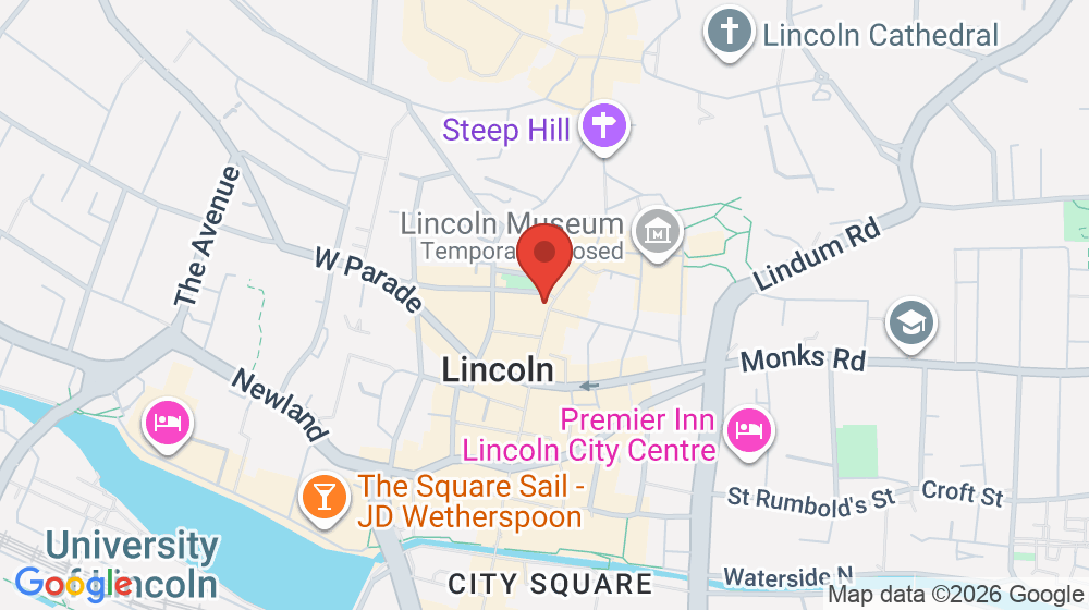 Map showing the location of Barnardo's
