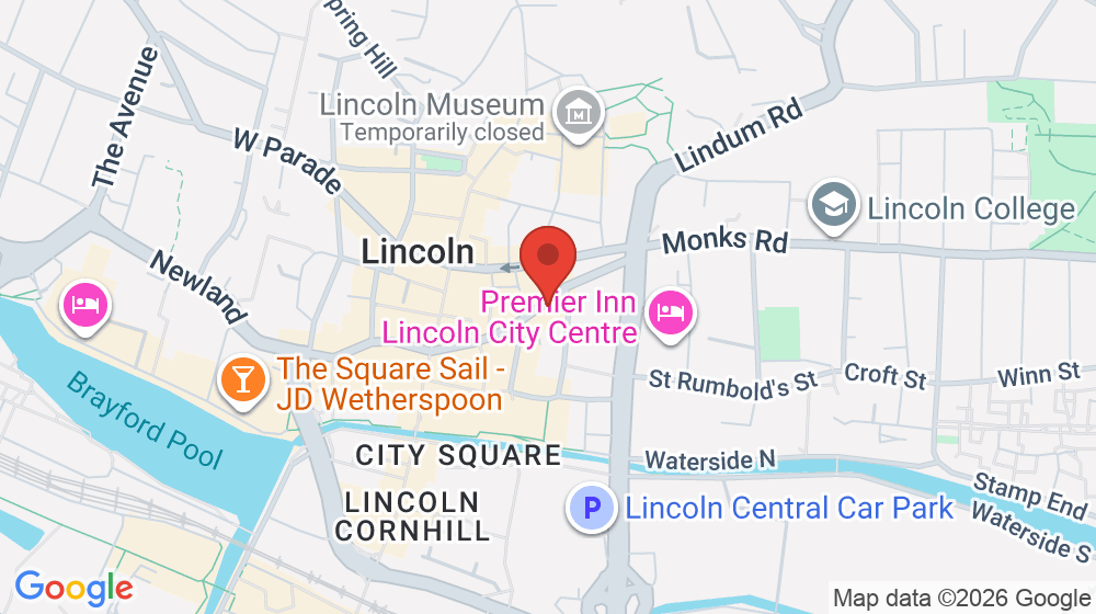 Map showing the location of Bierkeller