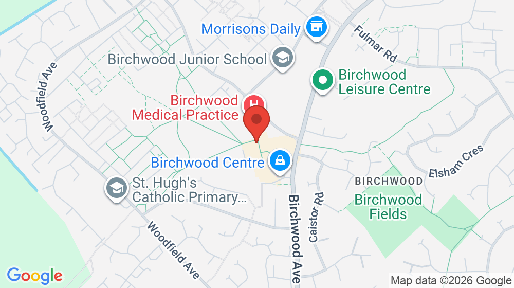 Map showing the location of Bradlands Pet Supplies