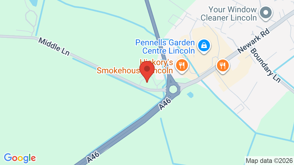 Map showing the location of Burger King