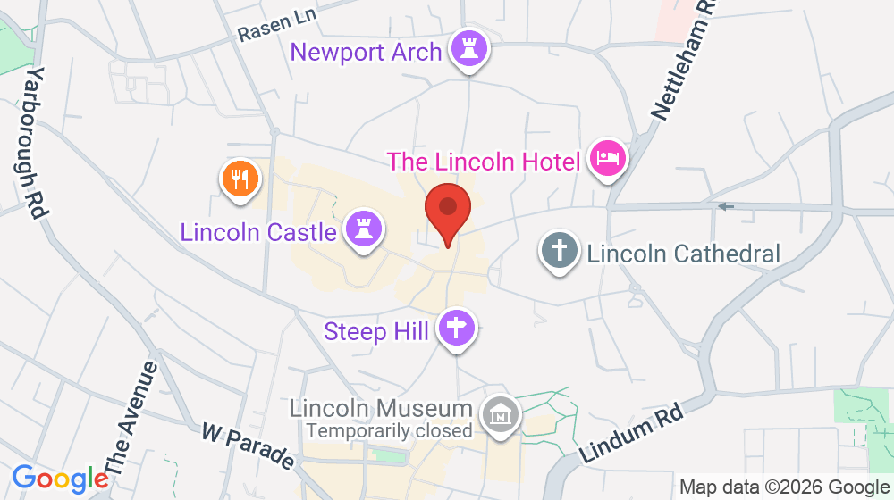 Map showing the location of Cafe Zoot