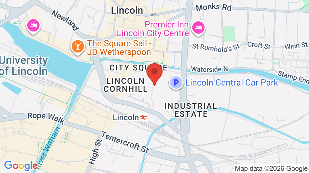 Map showing the location of Chatterton & Sons