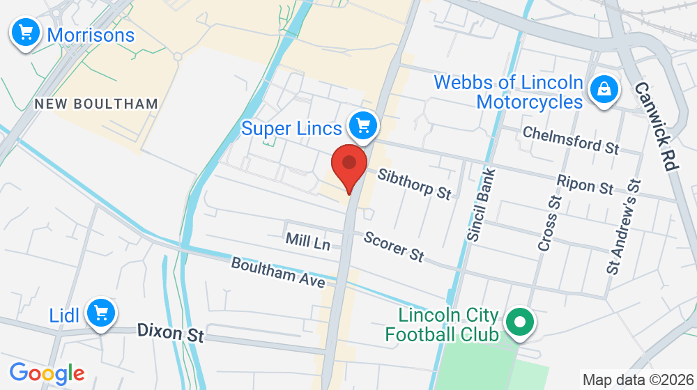 Map showing the location of City Vaults