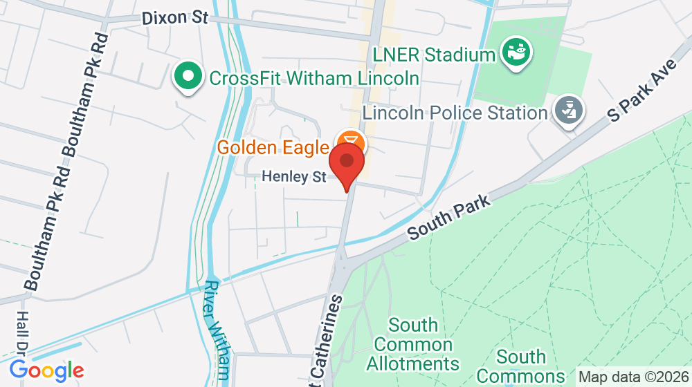 Map showing the location of Co-Op Tealby Street Food Store