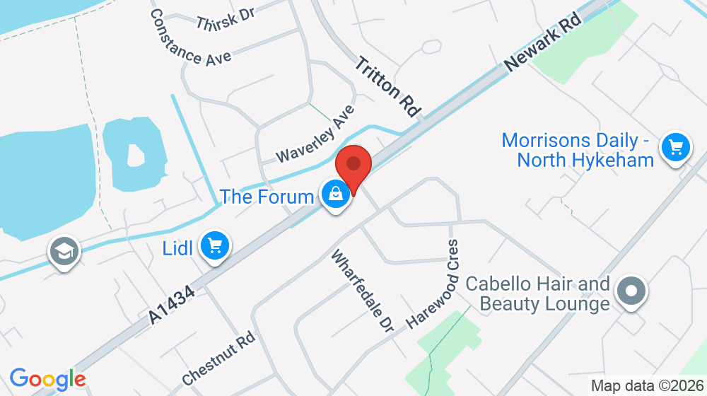 Map showing the location of Cooplands