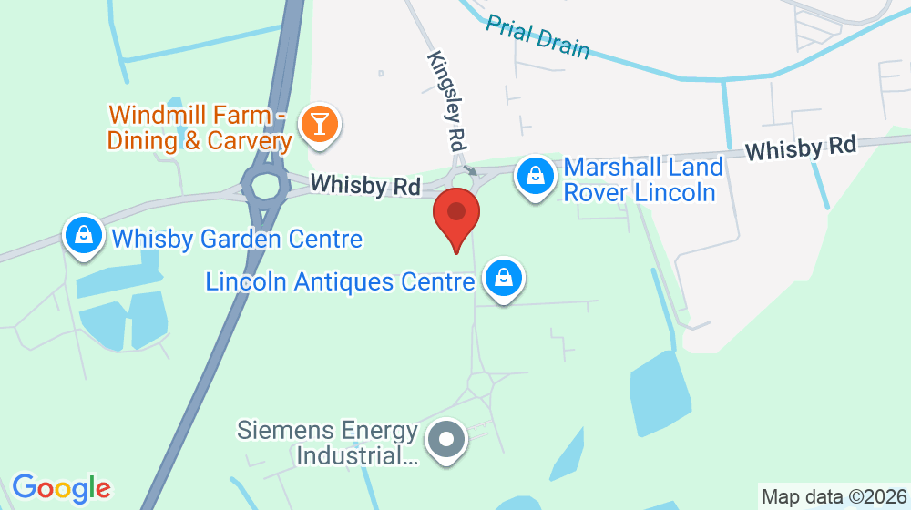 Map showing the location of Costa Drive Thru