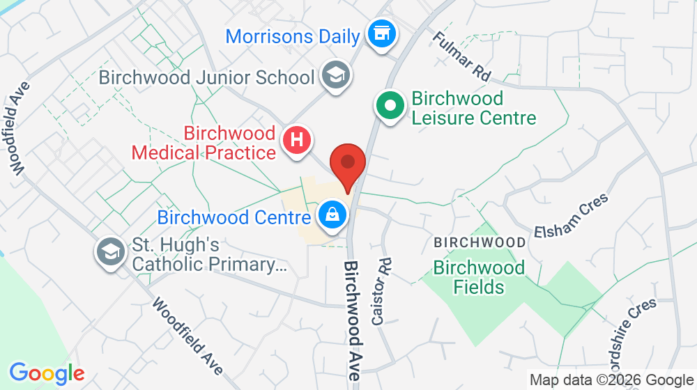 Map showing the location of Diva Hair & beauty