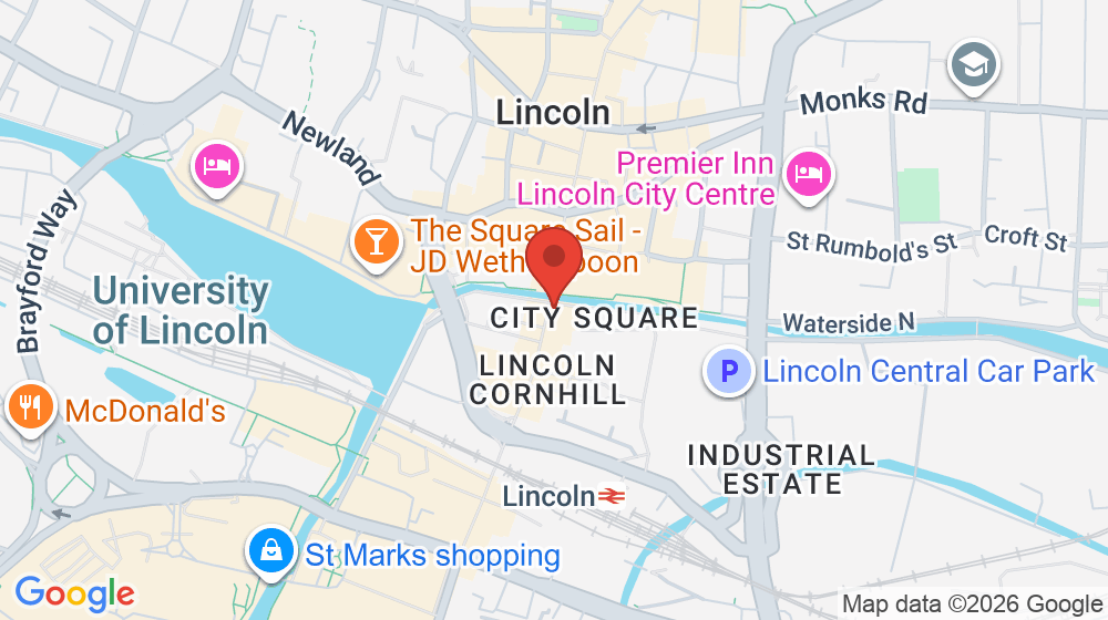 Map showing the location of Ernest Jones