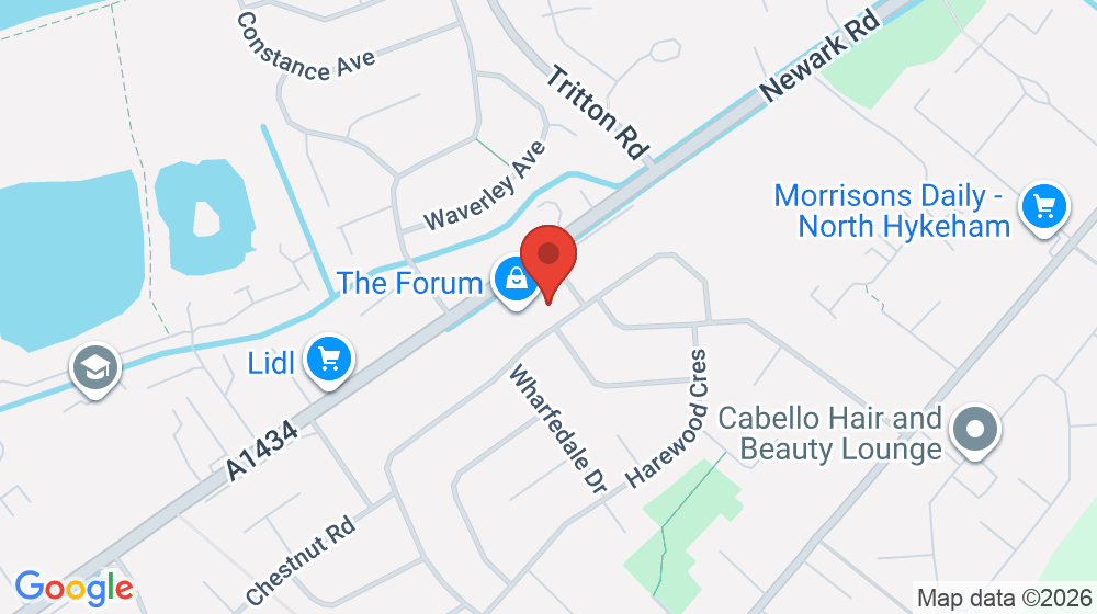 Map showing the location of Fish King