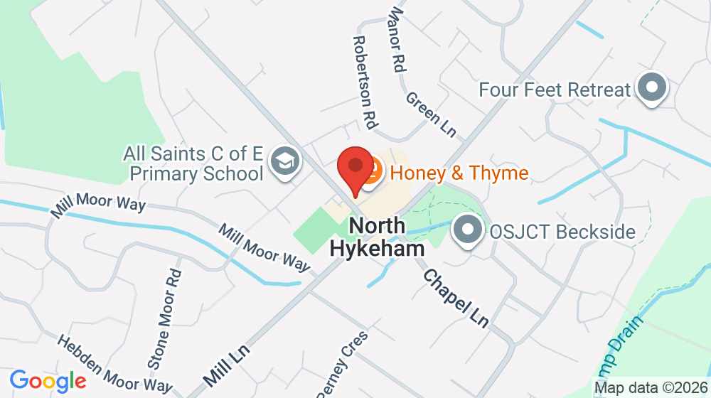 Map showing the location of Flowers by Suzanne