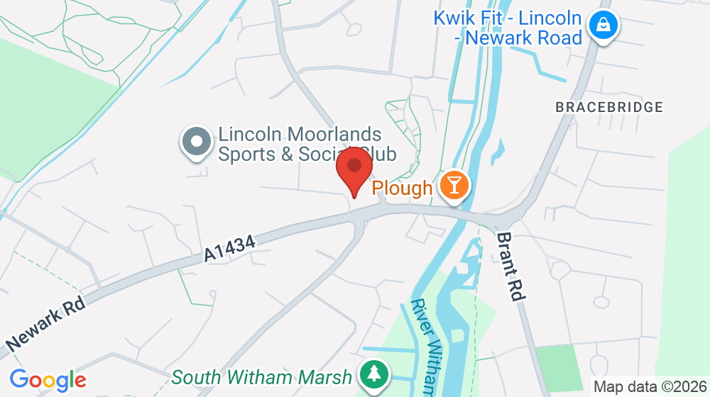 Map showing the location of Flowers Inc. Floral Design