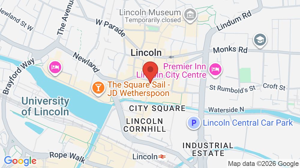 Map showing the location of Franco Manca