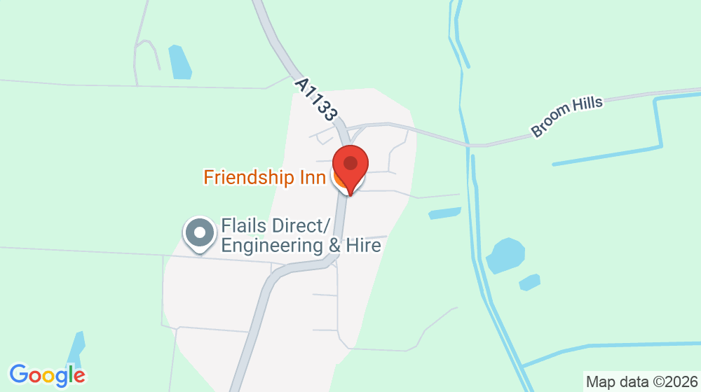 Map showing the location of Friendship