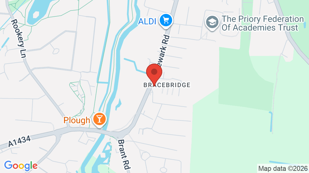 Map showing the location of Gatehouse Inn