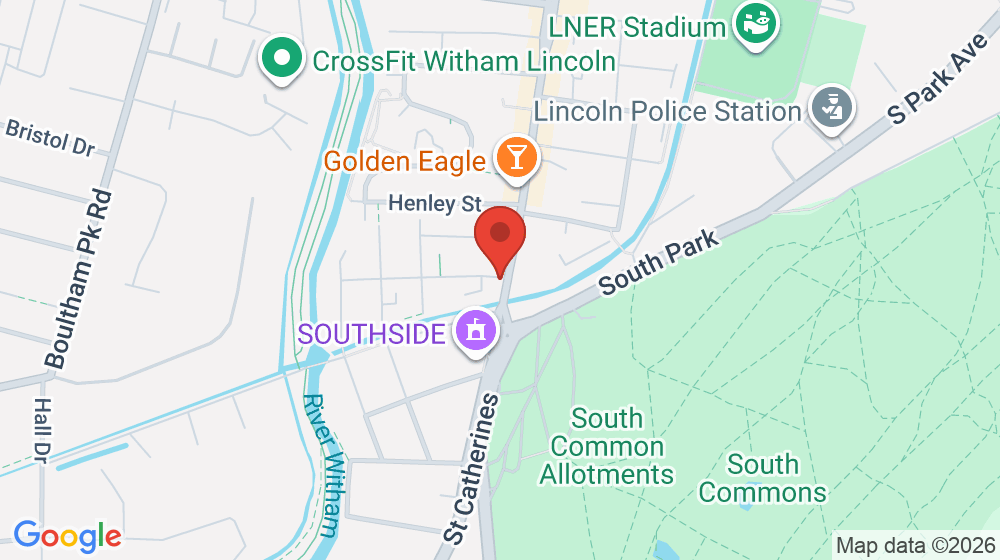 Map showing the location of Hair Salon