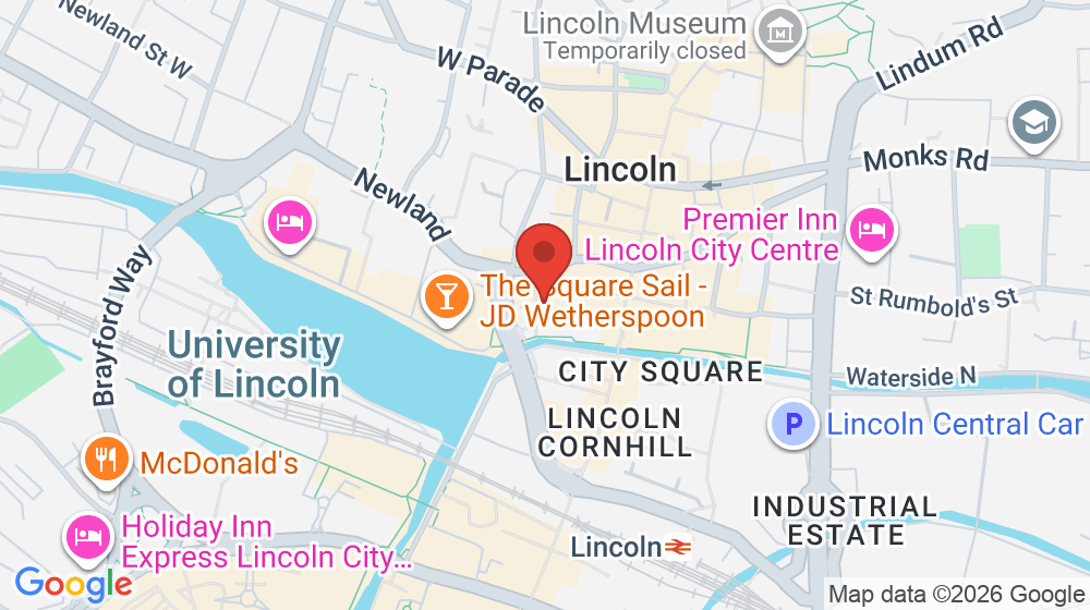 Map showing the location of Hairworks