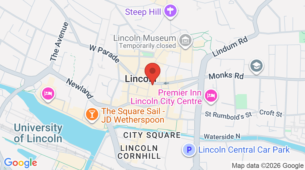 Map showing the location of Hunters